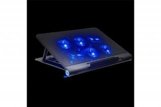Advance Notebook Hűtőpad 18"-ig - AIRSTREAM 18 (Max.: 18", 6x80mm, 2000rpm, 1xUSB2.0, fekete)