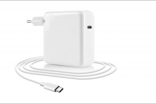 Apple MacBook és Pro 87W USB-C (Type-C) (20,2V 4,3A) helyettesítő új töltő, 2m USB-C kábellel, (A1719)