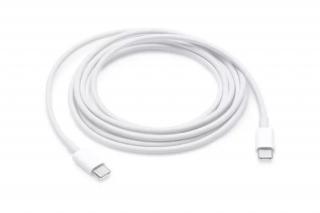 Apple USB-C to USB-C 2m (Type-C) töltőkábel, adatkábel (MLL82AM/A) iPhone 15, iPhone 15 PRO, iPhone 15 MAX, iPhone 15 PRO MAX telefontöltő.