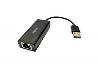 APPROX Kábel átalakító - USB2.0 to RJ45 (10/100) Fekete