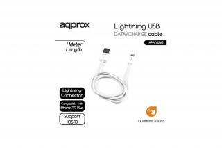 APPROX Kábel -  USB to Lightning (Apple, iPhone, iPad)