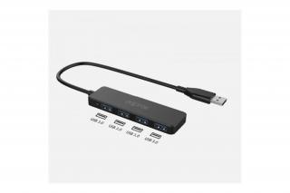 APPROX USB HUB - USB3.0 4in1 HUB (4db USB3.0) Fekete