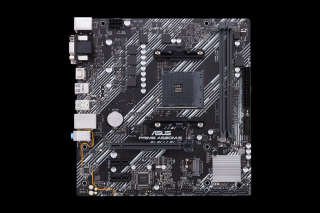 Asus Alaplap - AMD PRIME A520M-E/CSM AM4 (A520, 2xDDR4 4600MHz, 1xGBE LAN, 1xM.2, 4xSATA3, 6xUSB2.0, 7xUSB3.2)