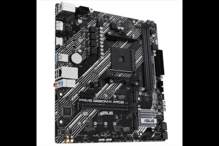 Asus Alaplap - AMD PRIME B550M-K ARGB AM4 (B550, 2xDDR4 4800MHz, 4xSATA3, 2x M.2, Raid, 4xUSB2.0, 8xUSB3.2)