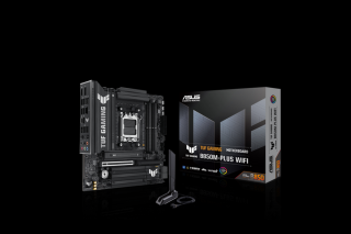 Asus Alaplap - AMD TUF GAMING B850M-PLUS WIFI AM5 (B850, ATX, 4xDDR5 8000+MHz, 4xSATA3, 3x M.2, HDMI+DP)