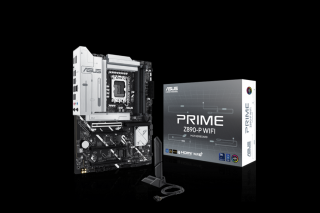 Asus Alaplap - Intel PRIME Z890-P WIFI LGA1851 (Z890, ATX, 4xDDR5 8666+MHz, 4xSATA3, 4xM.2, HDMI+DP)