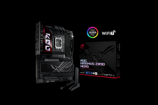 Asus Alaplap - Intel ROG MAXIMUS Z890 HERO LGA1851 (Z890, ATX, 4xDDR5 9200+MHz, 4xSATA3, 6xM.2, HDMI+2xThunderbolt)