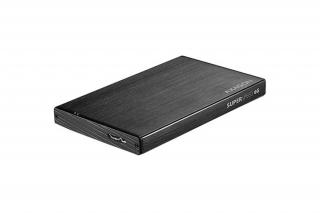 Axagon EE25-XA6 Külső merevlemez ház, USB 3.0, 2.5" SATA HDD/SSD kompatibilis, 6 Gbit/s, Alumínium, Fekete