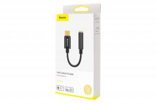 Baseus CATL54-0G USB-C - 3,5 mm jack adapter, szürke