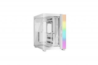 Be Quiet! Számítógépház - LIGHT BASE 600 DX White (ATX, edzett üveg oldallap, fehér)