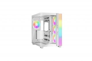 Be Quiet! Számítógépház - LIGHT BASE 600 LX White (ATX, edzett üveg oldallap, fehér)