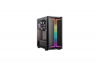 Be Quiet! Számítógépház - Pure Base 501 DX Black (ATX, edzett üveg oldallap, fekete)