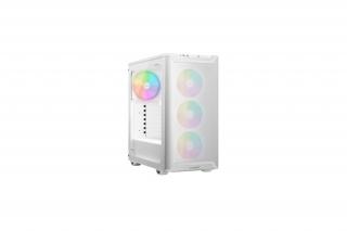 Be Quiet! Számítógépház - Pure Base 501 LX White (ATX, edzett üveg oldallap, fehér)