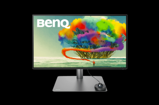 BenQ Monitor 27" - PD2725U (IPS, 16:9, 3840x2160, 5ms, 400cd/m2, 2xHDMI, DP, TH3, USB, Speaker, Pivot, mag.áll., VESA)