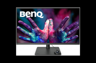 BenQ Monitor 31,5" - PD3205U (IPS, 16:9, 3840x2160, 5ms, 350cd/m2, HDMI, DP, USB, Speaker, Pivot, mag.áll.)