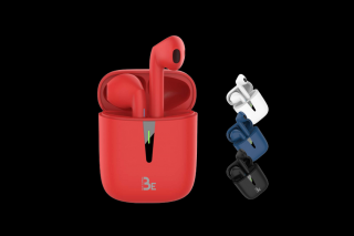 Bluestork Fülhallgató Vezeték Nélküli - BE POP 2 RED (Bluetooth v5.0, mikrofon, piros)