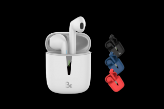 Bluestork Fülhallgató Vezeték Nélküli - BE POP 2 WHITE (Bluetooth v5.0, mikrofon, fehér)