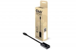 Club 3D Átalakító - CAC-1180 (Mini DisplayPort 1.4 to HDMI 2.0, 4K60Hz, HDR, 3D, 16bpc)
