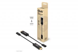 Club 3D Átalakító - CAC-1333 (HDMI to USB-C aktív, 4K60Hz, M/F)