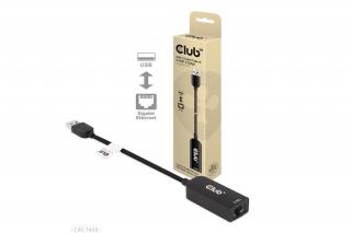 Club 3D Átalakító - CAC-1420 (3.2 USB-A to RJ45, 2.5Gb, M/F)