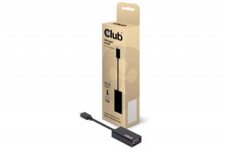 Club 3D Átalakító - CAC-1502 (3.1 USB-C Gen 1 to VGA, 1080p 60 FPS)