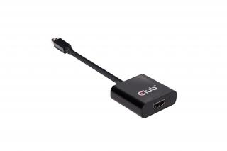 Club 3D Átalakító - CAC-2170 (Mini DisplayPort 1.2 to HDMI 2.0, 4K60Hz, UHD, 3D aktív átalakító)