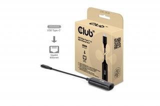 Club 3D Átalakító - CAC-2530 (USB-C to RJ45 Ethernet)