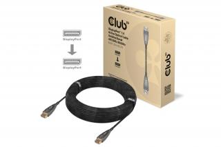 Club 3D Kábel - CAC-1079 (DisplayPort 1.4 Aktív Optikai Egyir. M/M, 8K@60Hz, 20m)