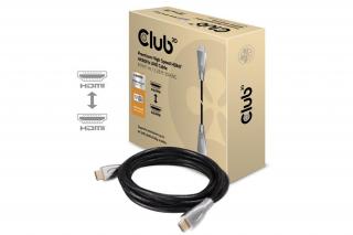Club 3D Kábel - CAC-1311 (HDMI 2.0 Premium High Speed, 4K60Hz, 1m, Ethernet, HDR, UHD, 18Gbps, M/M, 30AWG)