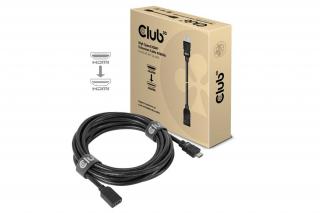 Club 3D Kábel - CAC-1325 (HDMI 2.0 High Speed 4K60Hz, M/F, 5m, 26AWG)