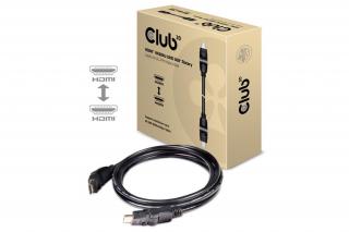 Club 3D Kábel - CAC-1360 (HDMI 2.0 4K60Hz 360° forgatható, 2m)