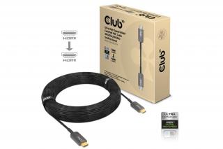 Club 3D Kábel - CAC-1379 (HDMI 2.1 Ultra High Speed,  AOC, M/M, 8K60Hz, 4K120Hz, 20m, eARC, VRR, HDR10, DSC 1.2)