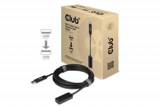 Club 3D kábel - CAC-1411 (3.2 USB-A 10 Gbps, M/F, 5m)