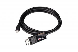 Club 3D Kábel - CAC-1557 (USB-C to DisplayPort 1.4, HDR, 1,8m, 8K60Hz)