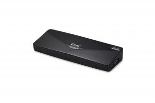 Club 3D Notebook Dokkoló - CSV-3103D (DUAL DISPLAY/4K, 3.2 USB-A to HDMI, DP, DVI-D, 3xUSB-A, RJ45, 3.5 Jack Audio +Mic)