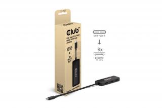 Club 3D USB Hub - CSV-1554 (3.2 USB-C to 3xHDMI, 4k60Hz)