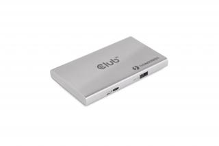 Club 3D USB Hub - CSV-1580 (Thunderbolt 4 to 3x Thunderbolt 4, 1x USB Gen2 Type-A, 100W DC, Max. 10Gbps)