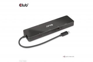 Club 3D USB Hub - CSV-1584 (3.2 USB-C Gen 2 to USB-C, 2xUSB-A, USB-C 100W PD, HDMI, RJ45, 8K60hz)