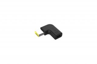 Conceptronic átalakító - ABBY15PC05 (USB-C to Lenovo Slim tip, 18-20V, PD:100W, fekete)