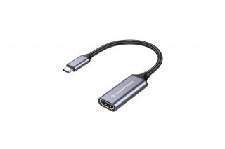 Conceptronic Kábel - ABBY09G (USB-C to HDMI, 4K/60Hz, szürke)