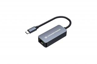 Conceptronic Kábel - ABBY12GC (USB-C to RJ-45, 2,5 Gbit, Wake-on-LAN, szürke)