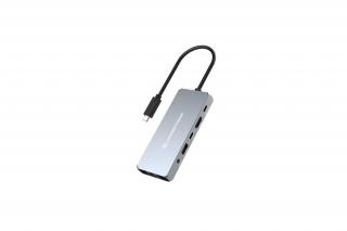 Conceptronic Notebook Dokkoló - DONN22G (USB-C/USB4 to HDMI/2.5GbE/USB-C PD/USB-C 10Gbps/USB-A 10Gbps/Audio)
