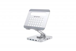 Conceptronic Tablet Dokkoló/tartó - DONN26G (USB-C to HDMI/USB-C PD/USB 3.0/SD/TF)