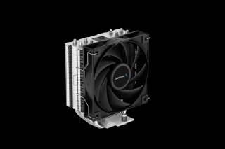 DeepCool CPU Cooler - AG400 (31,6 dB; max, 128,93 m3/h; 4pin csatlakozó, 4 db heatpipe, 12cm, PWM)