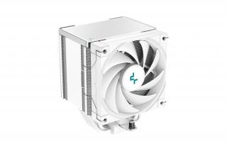 DeepCool CPU Cooler - AK500 WH (31,5 dB; max, 88,75 m3/h; 4pin csatlakozó, 5 db heatpipe, 12cm, PWM)