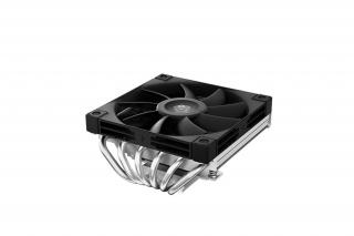 DeepCool CPU Cooler - AN600 (Low profile, 24,4 dB; max, 70,50 m3/h; 4pin csatlakozó, 6 db heatpipe, 12cm, PWM)