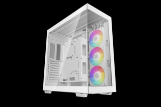 DeepCool Számítógépház - CH780 WH (fehér, ablakos, 3x140mm A-RGB ventilllátor, E-ATX, 4xUSB3.0)