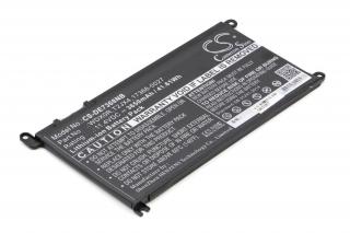 Dell WDX0R helyettesítő új 3 cellás 3650mAh 42Wh akkumulátor (Y3F7Y)