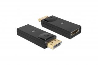 Delock Átalakító - 65258 (Displayport 1.1 -> HDMI, apa/anya, FullHD, fekete)
