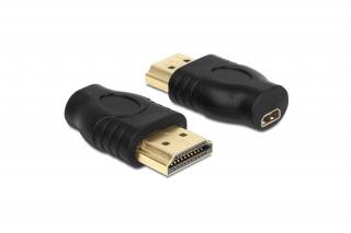 Delock Átalakító - 65507 (HDMI-A - HDMI micro D, apa/anya)